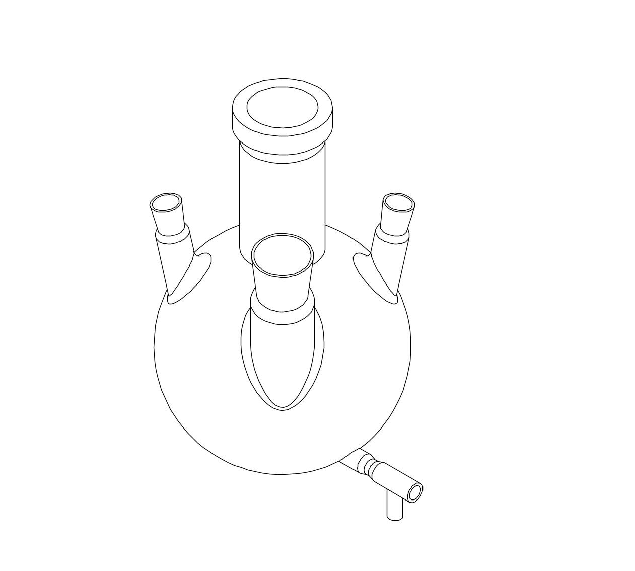 Copy of Scrubber flask Scrubber Vessel